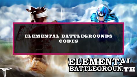 codes elemental battles